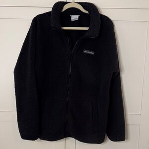 Columbia Black Men's Fleece Medium